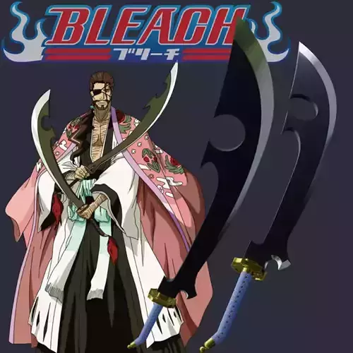 Bleach Shunsui Kyoraku Blade 3D print model