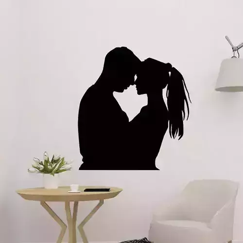 Couple Wall Decoration 3D print model