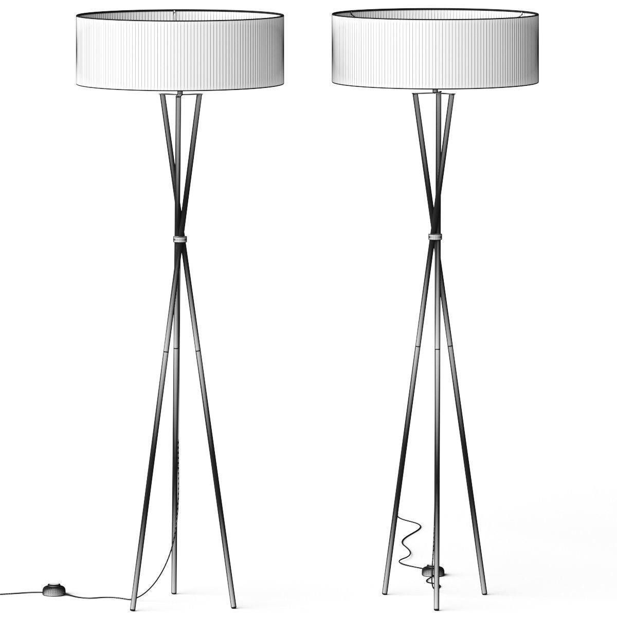 Lulu and Georgia Toni Floor Lamp 3D model_1