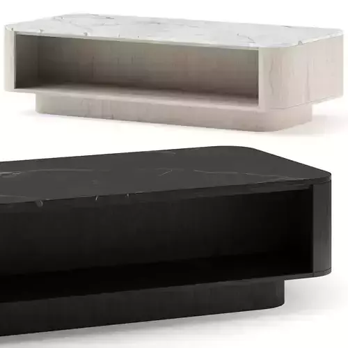 West Elm Panorama Coffee Table 3D model