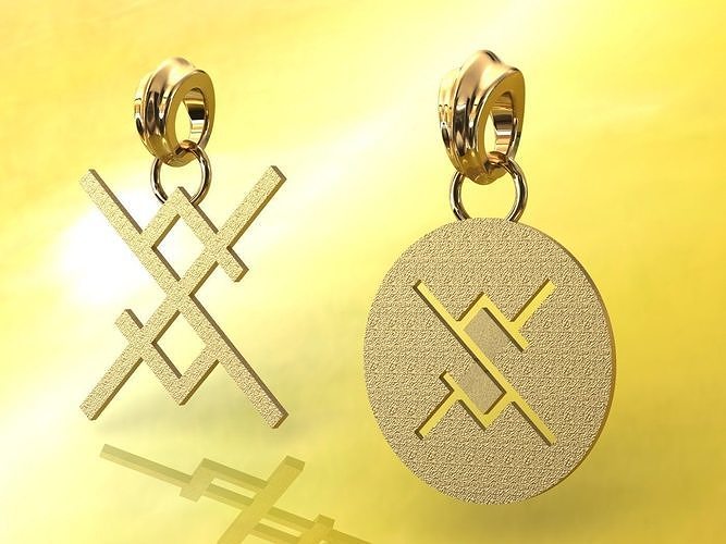 ETERNAL LOVE - pendant 3D print model
