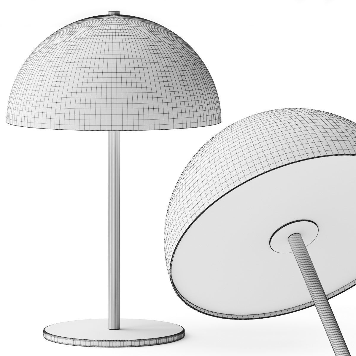 Lulu and Georgia Luz Table Lamp 3D model_2