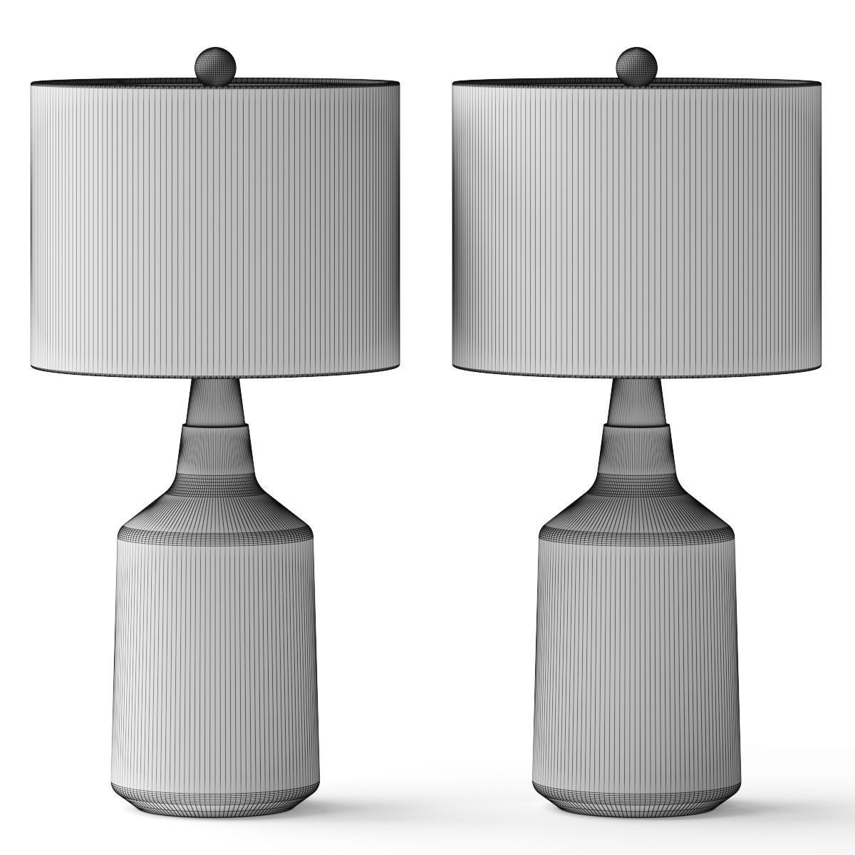Lulu and Georgia Langley Table Lamp 3D model_1