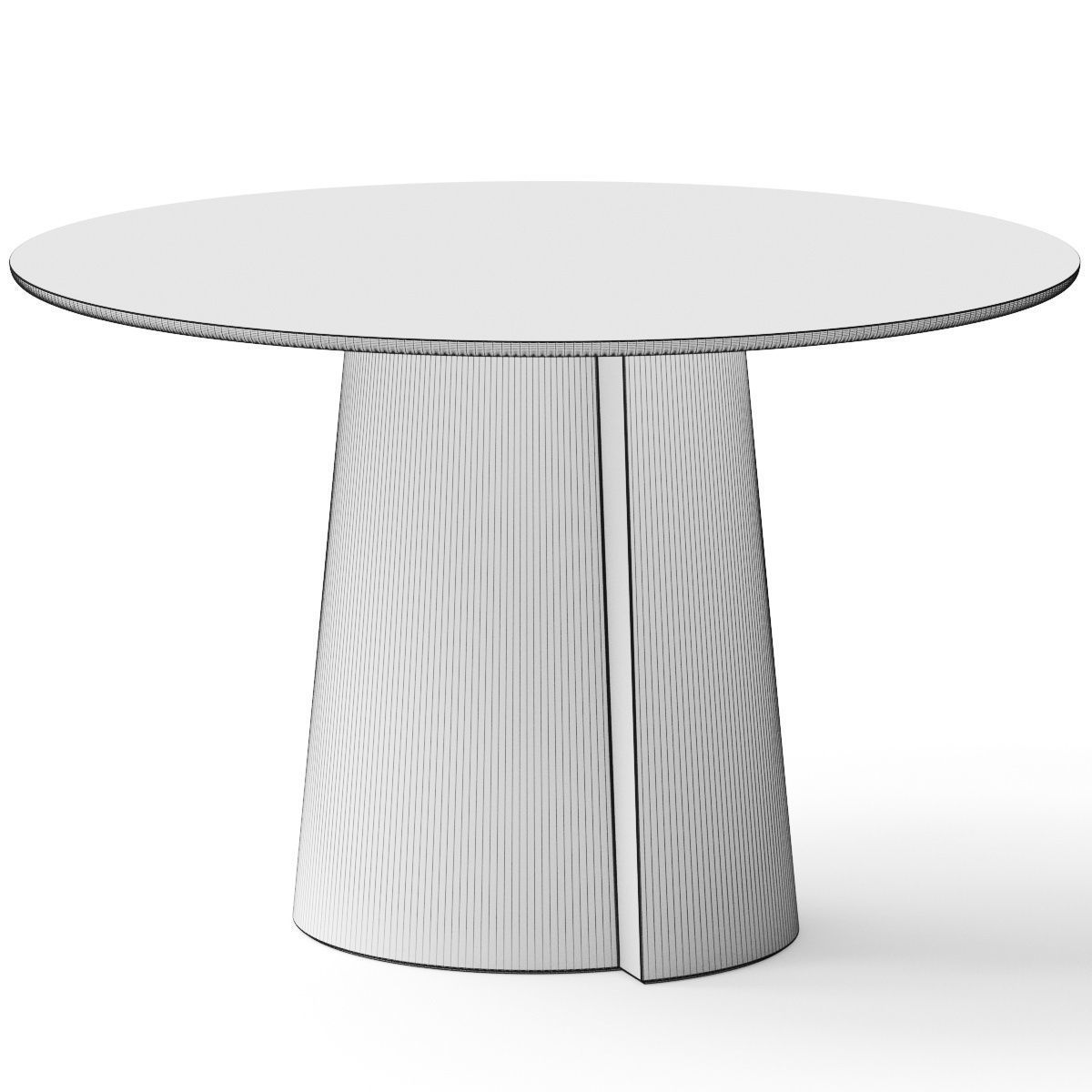 Lulu and Georgia Pau Round Dining Table 3D model_2