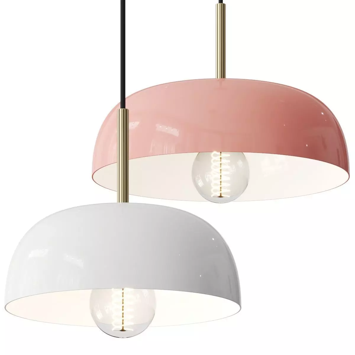 Lulu and Georgia Dea Pendant Lamp 3D model_0