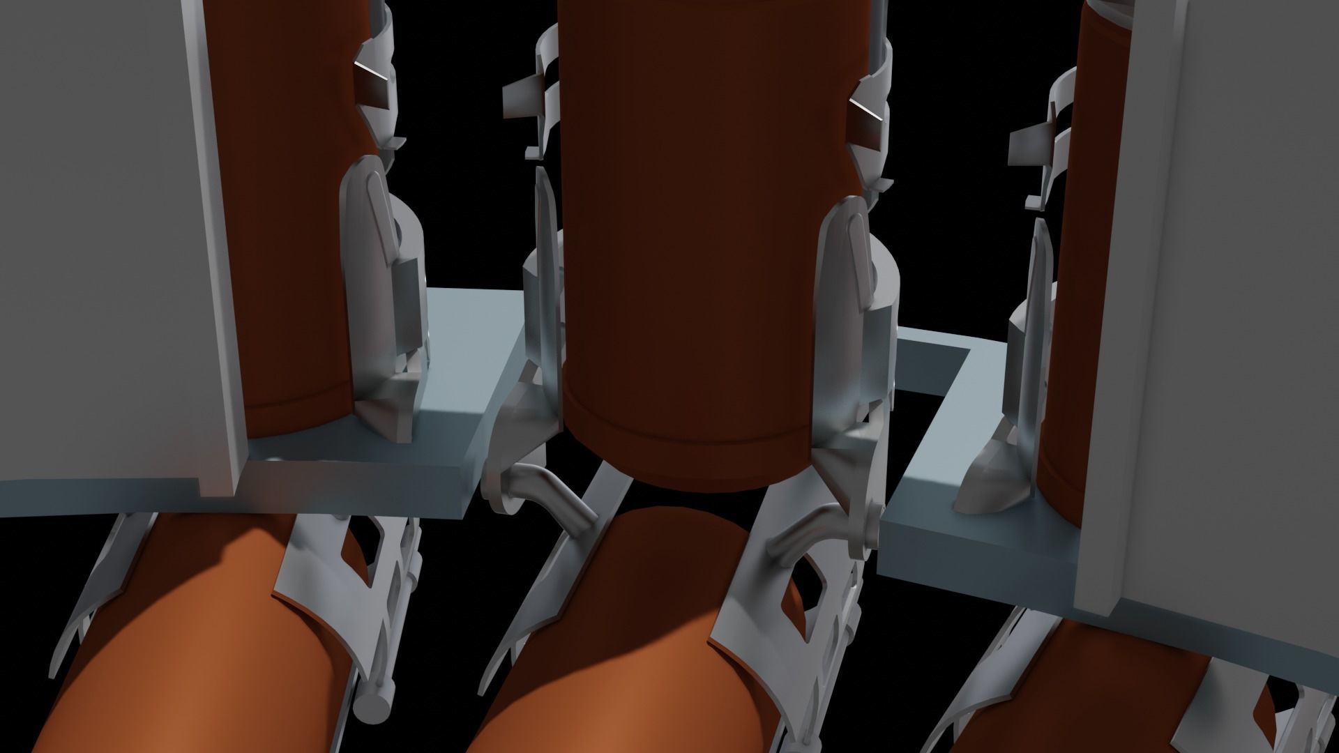 T-64 T-80 MZ Simplified Carousel Autoloader 3D model_6