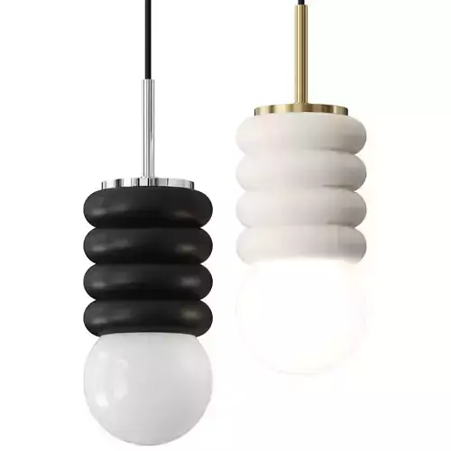 Lulu and Georgia Bibi Pendant Lamp by Eny Lee Parker x Mitzi