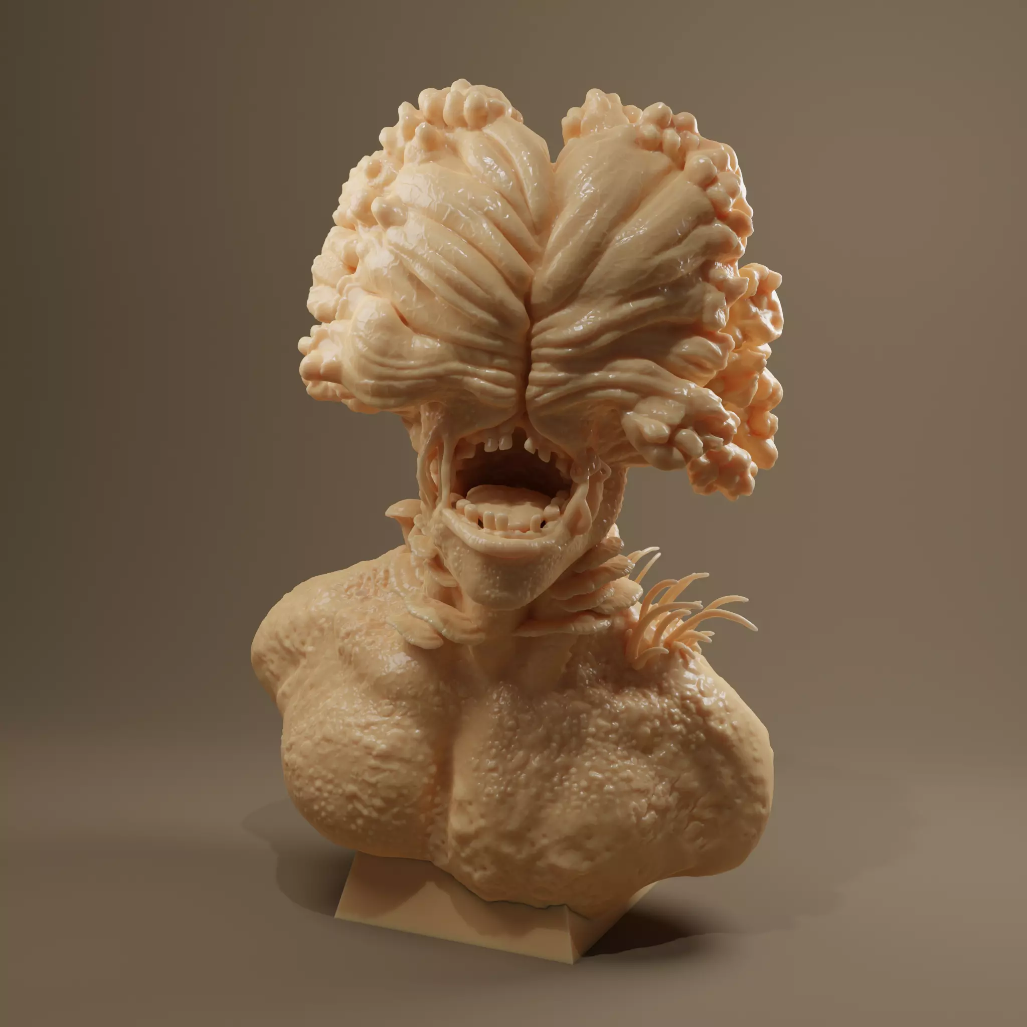 Clicker Zombie from Last of Us 3D print model_0