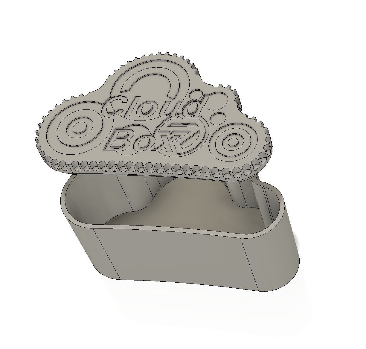 CLOUD BOX 3D print model_3