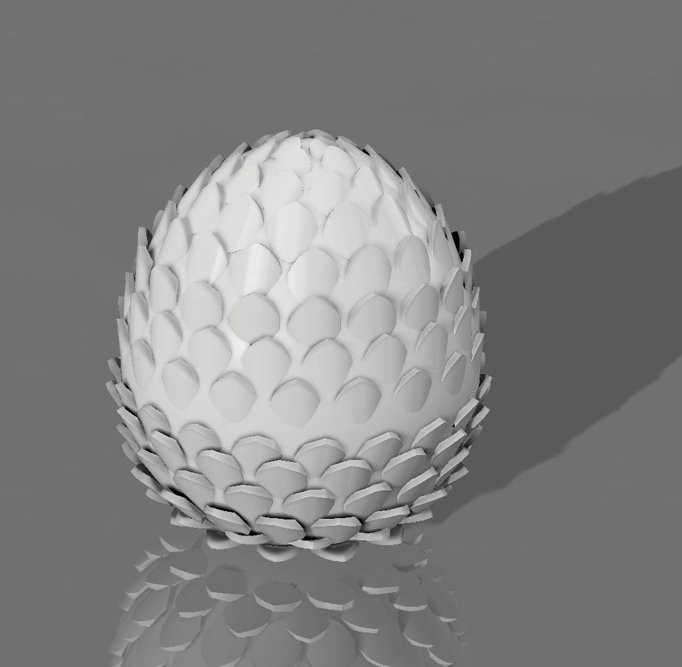 DRAGONS EGG BOX 3D print model_3