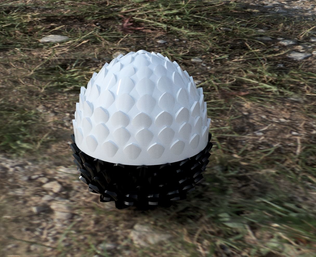 DRAGONS EGG BOX 3D print model_2
