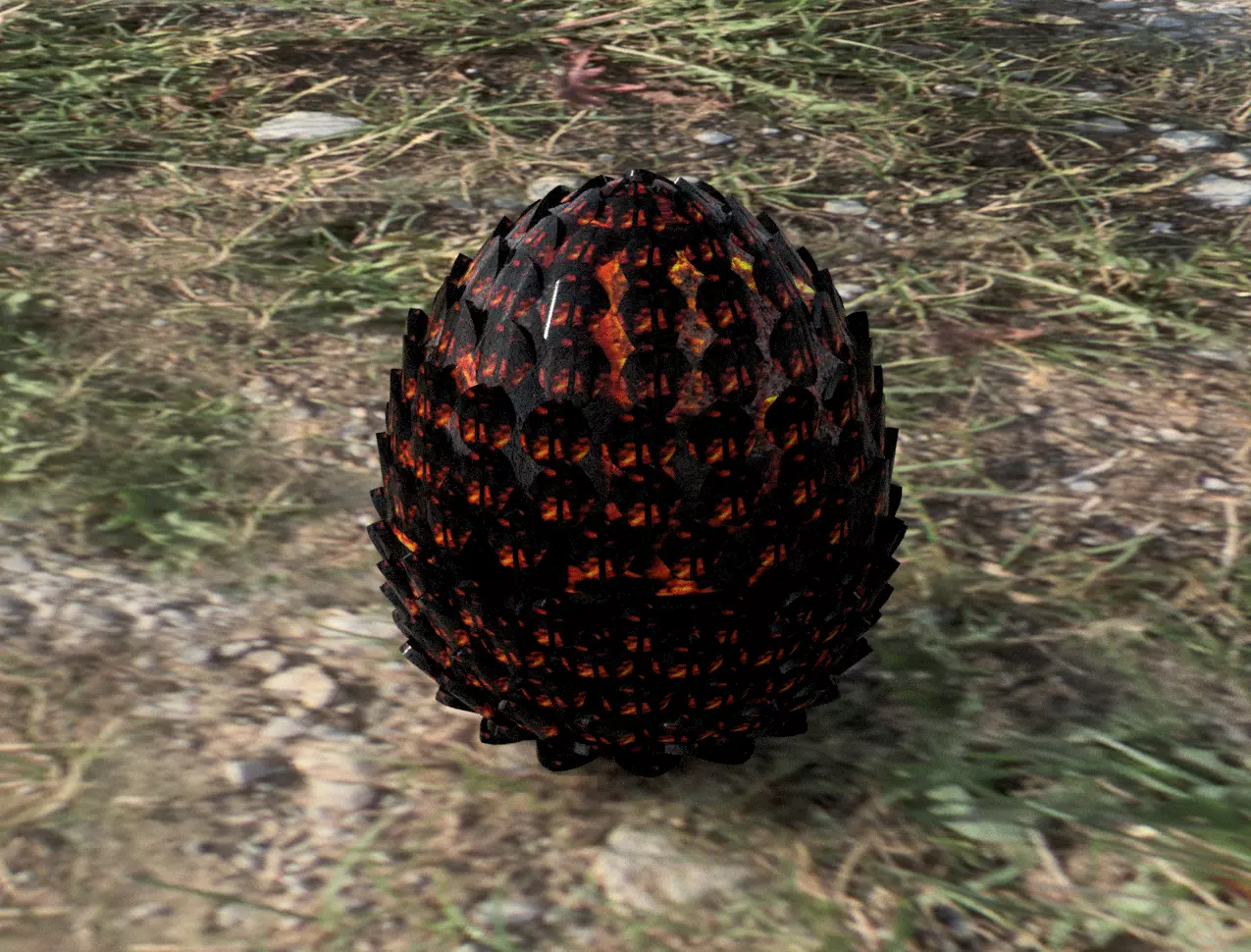 DRAGONS EGG BOX 3D print model_0