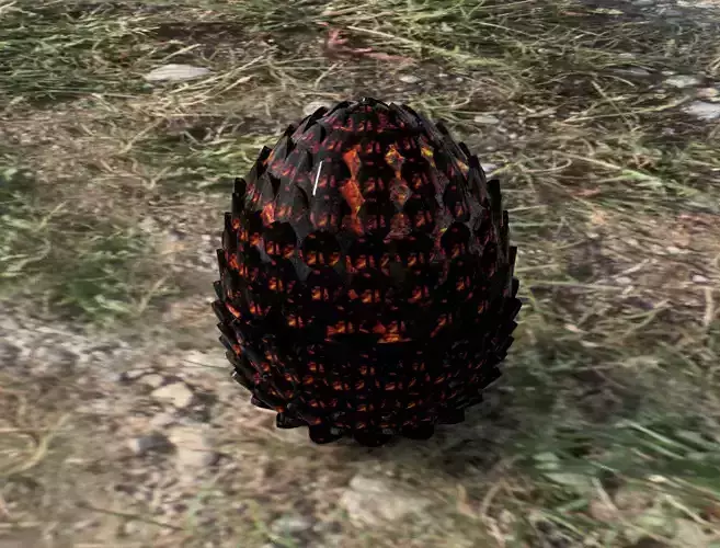 DRAGONS EGG BOX 3D print model