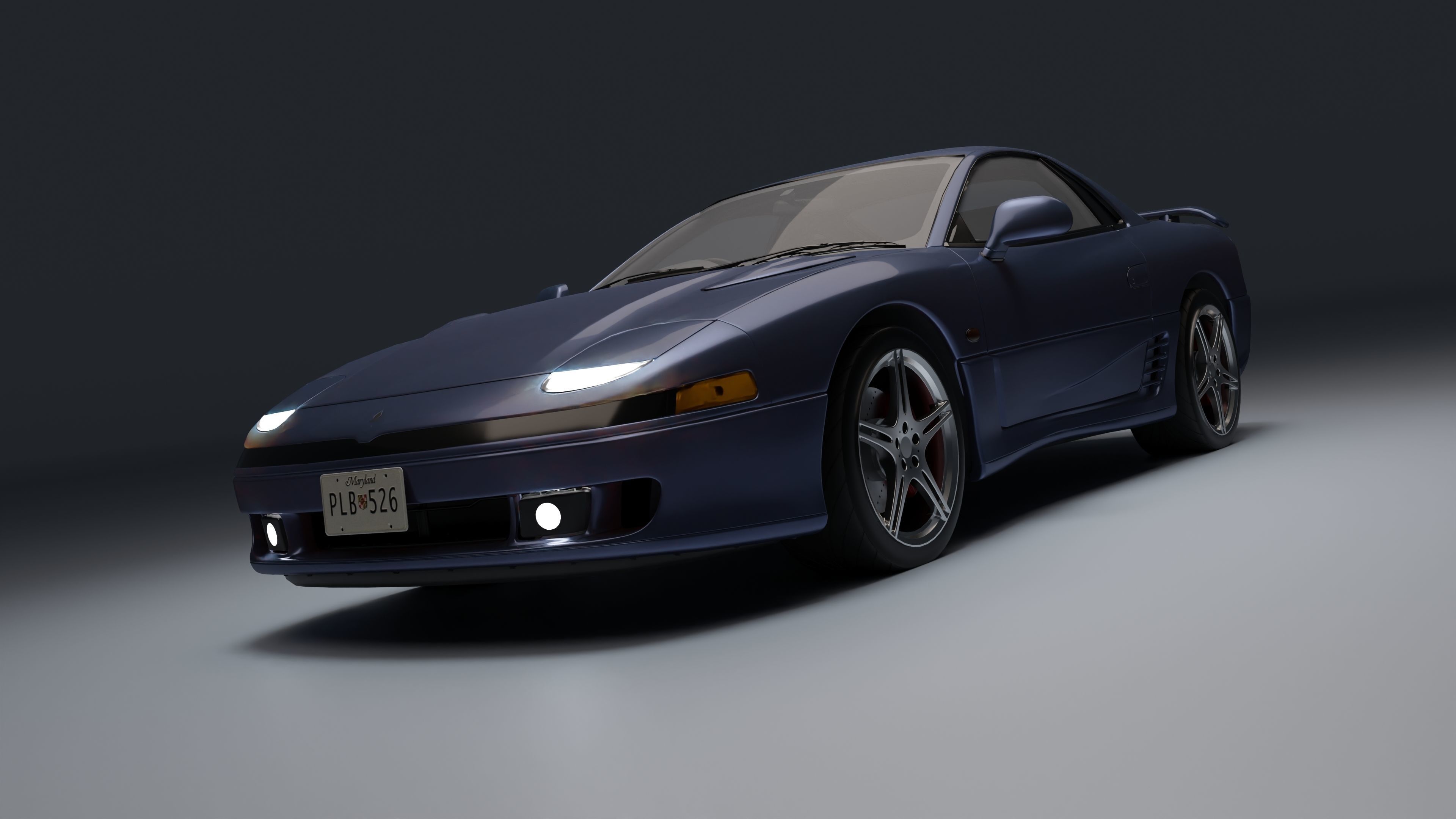 Mitsubishi 3000gt 3D model_9