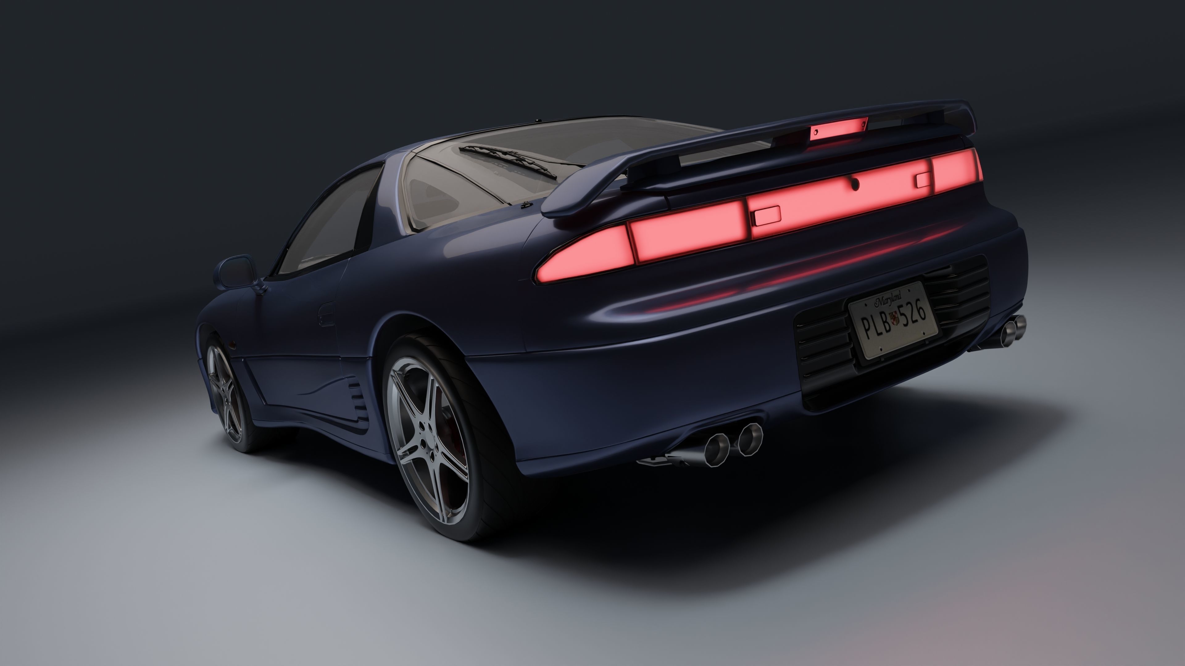 Mitsubishi 3000gt 3D model_7
