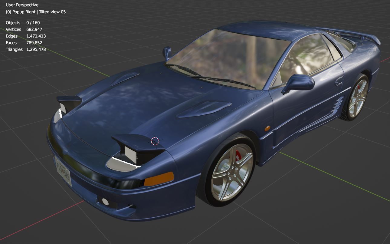 Mitsubishi 3000gt 3D model_13