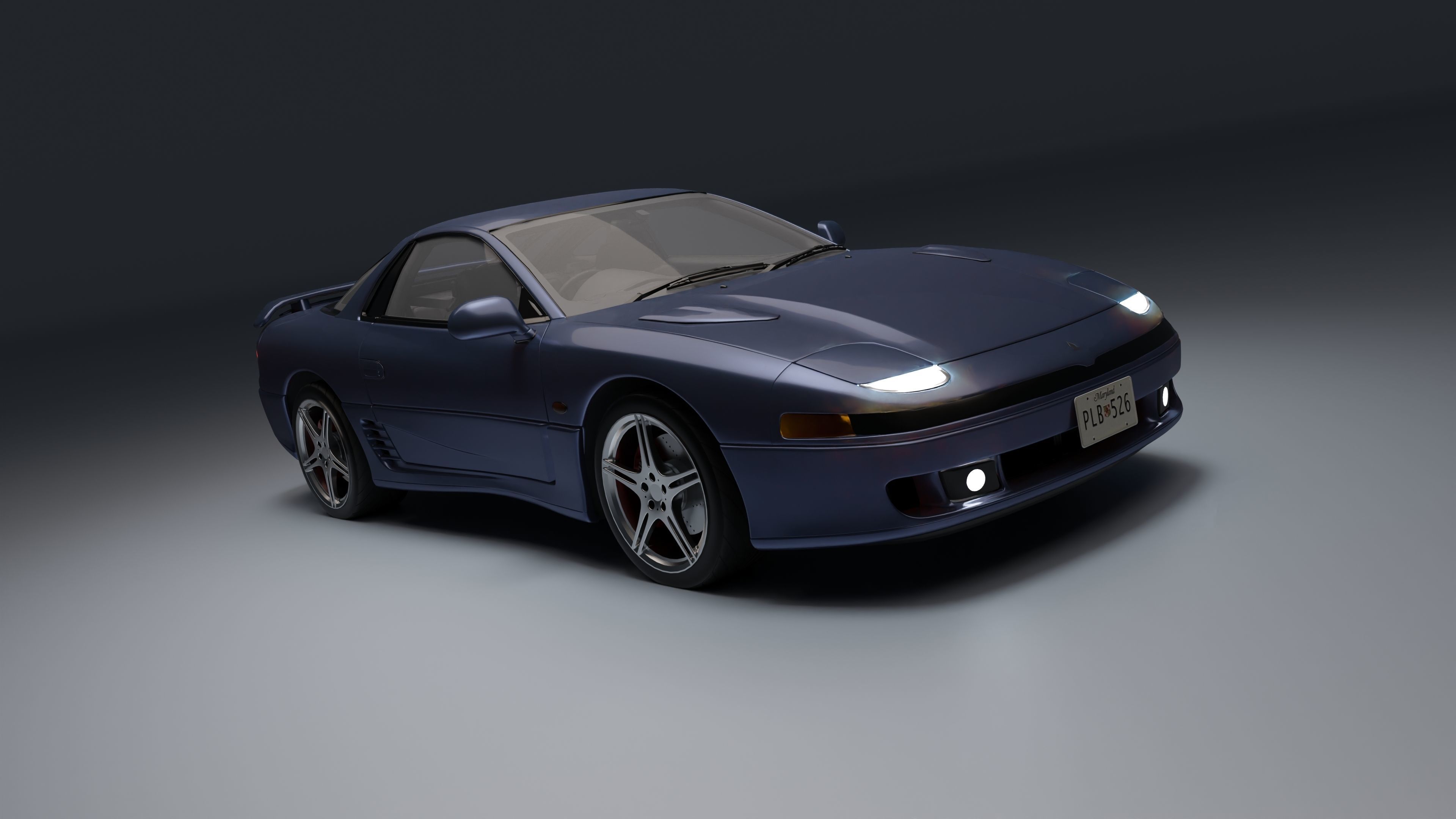 Mitsubishi 3000gt 3D model_8