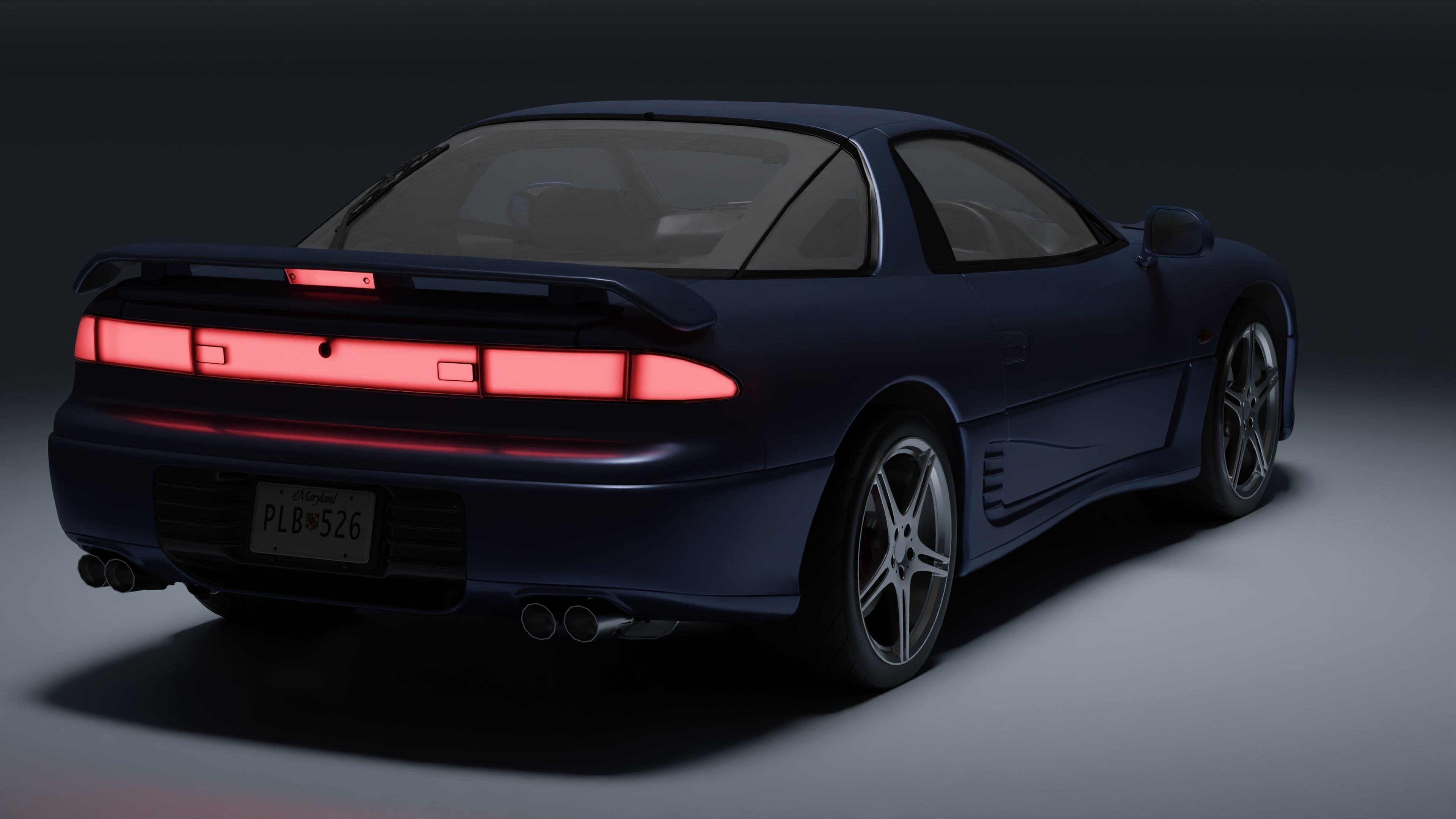 Mitsubishi 3000gt 3D model_10