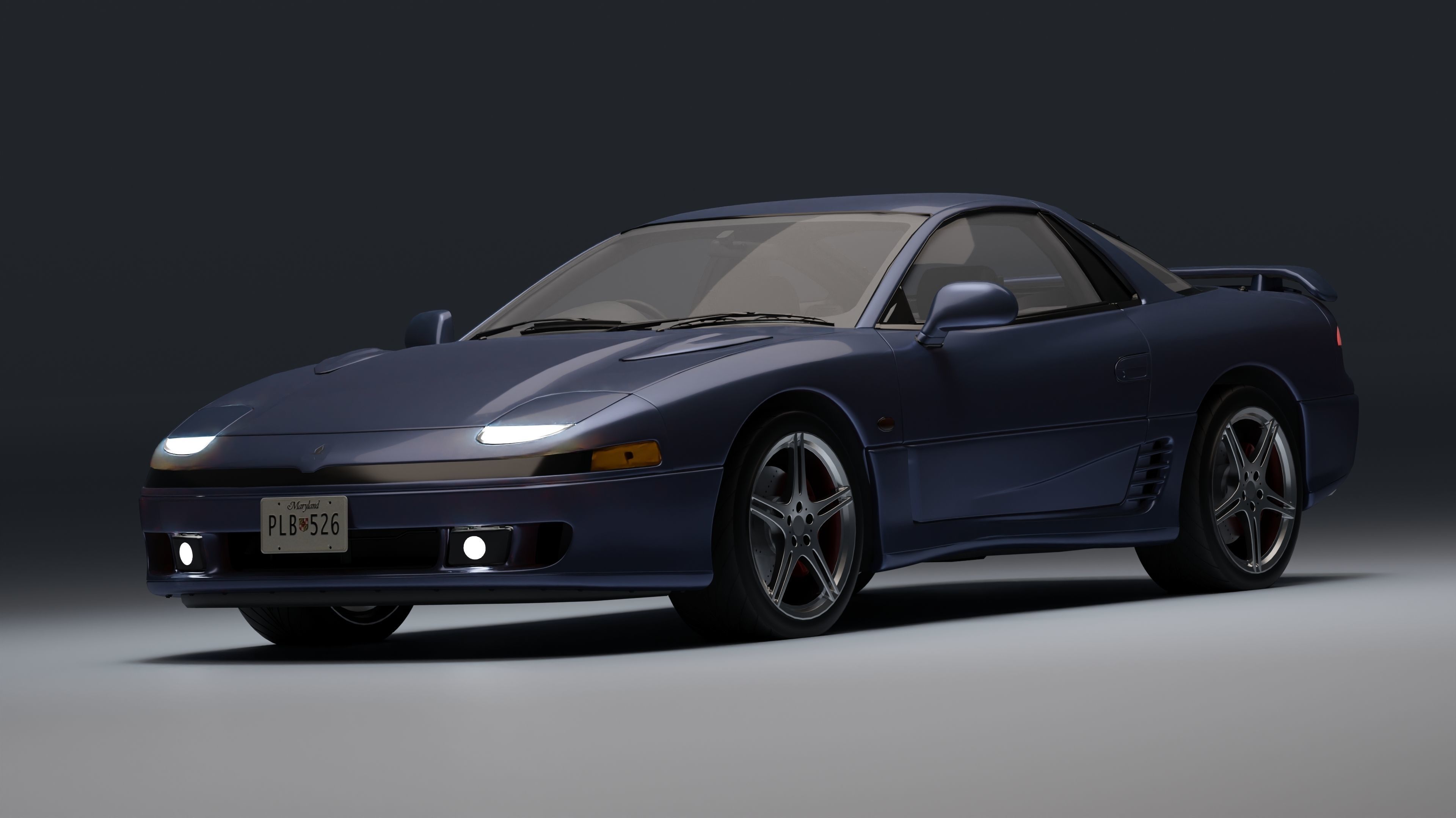 Mitsubishi 3000gt 3D model_3