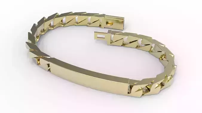 Men braclete braslete braclet flail tiffany and co 3D print model