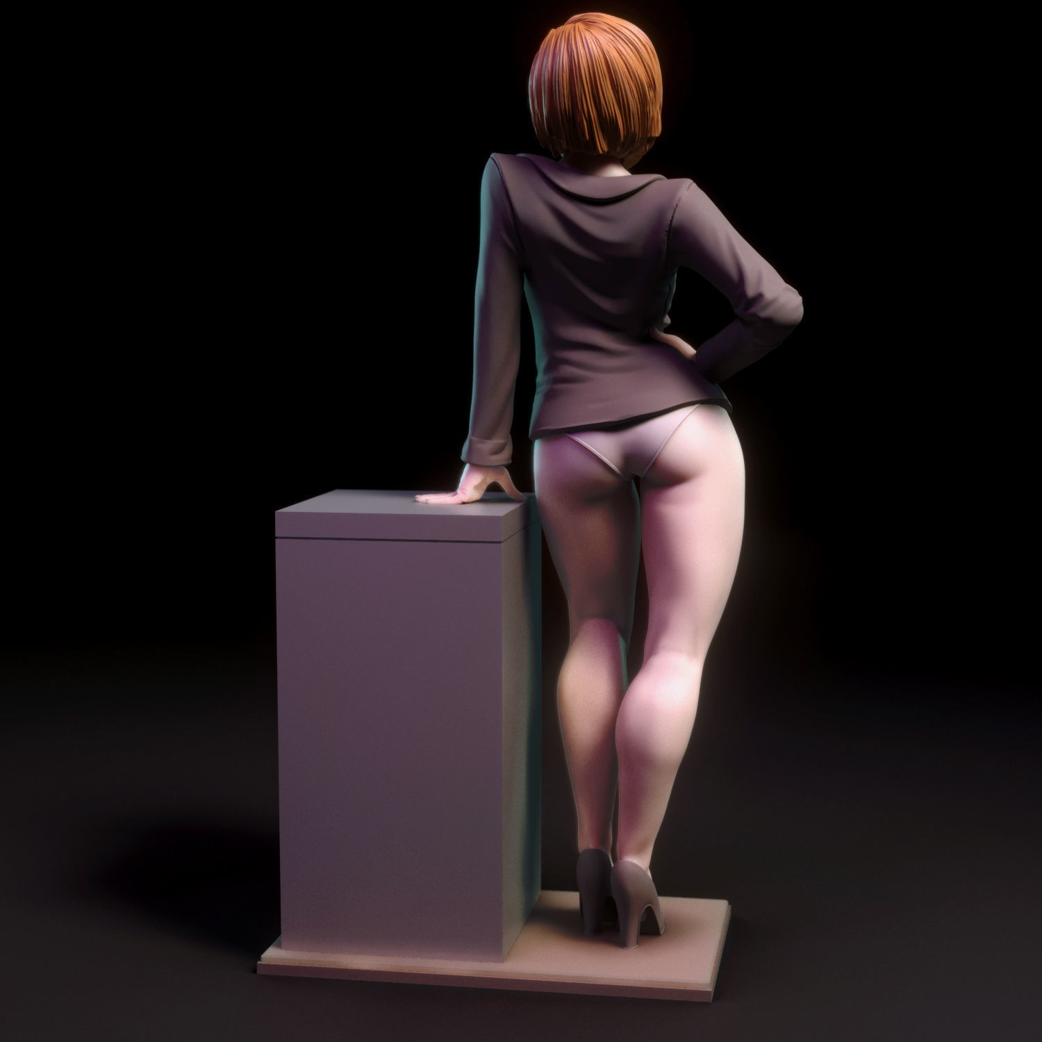 Dana Scully 3D print model_10