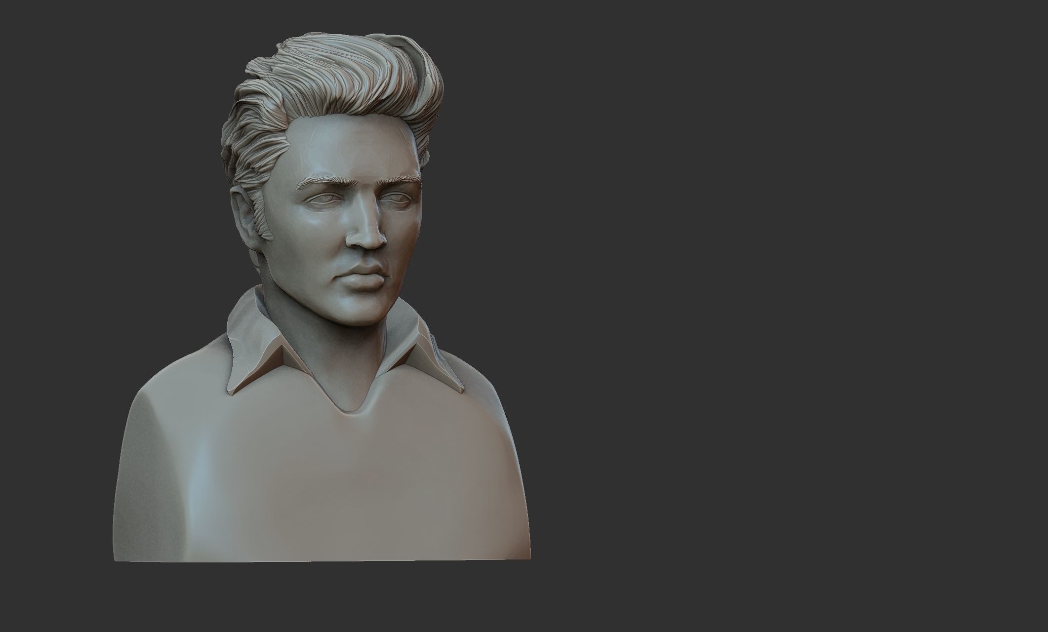 Elvis Presley 3D print model_2