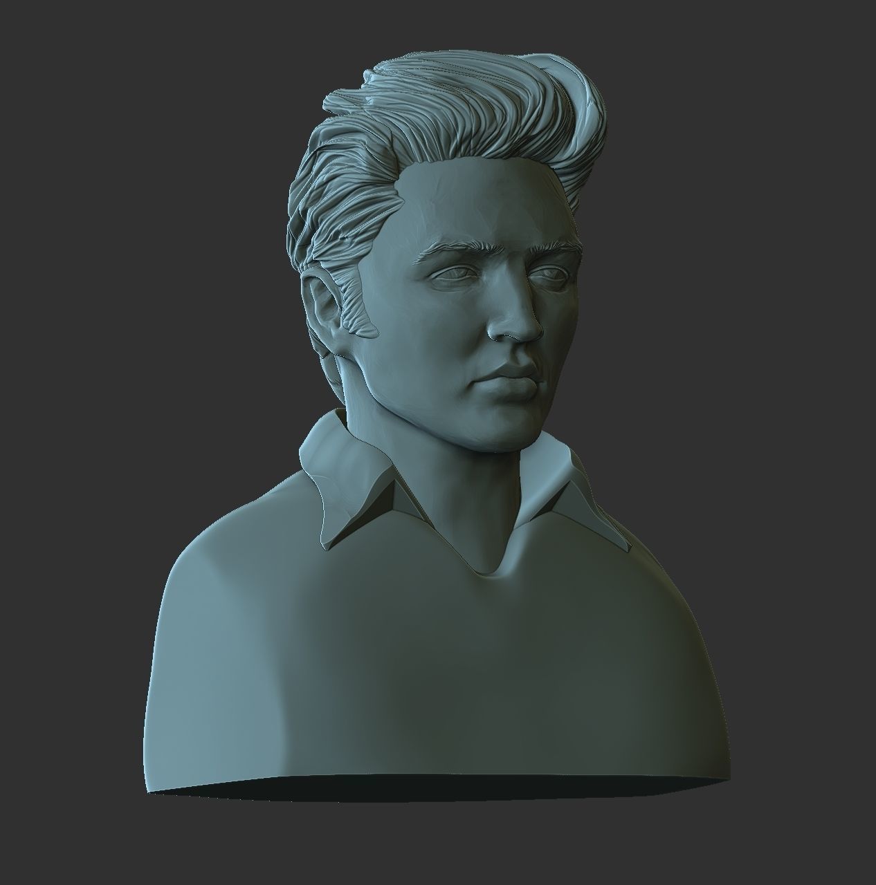 Elvis Presley 3D print model_9