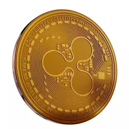 Ripple gold coin