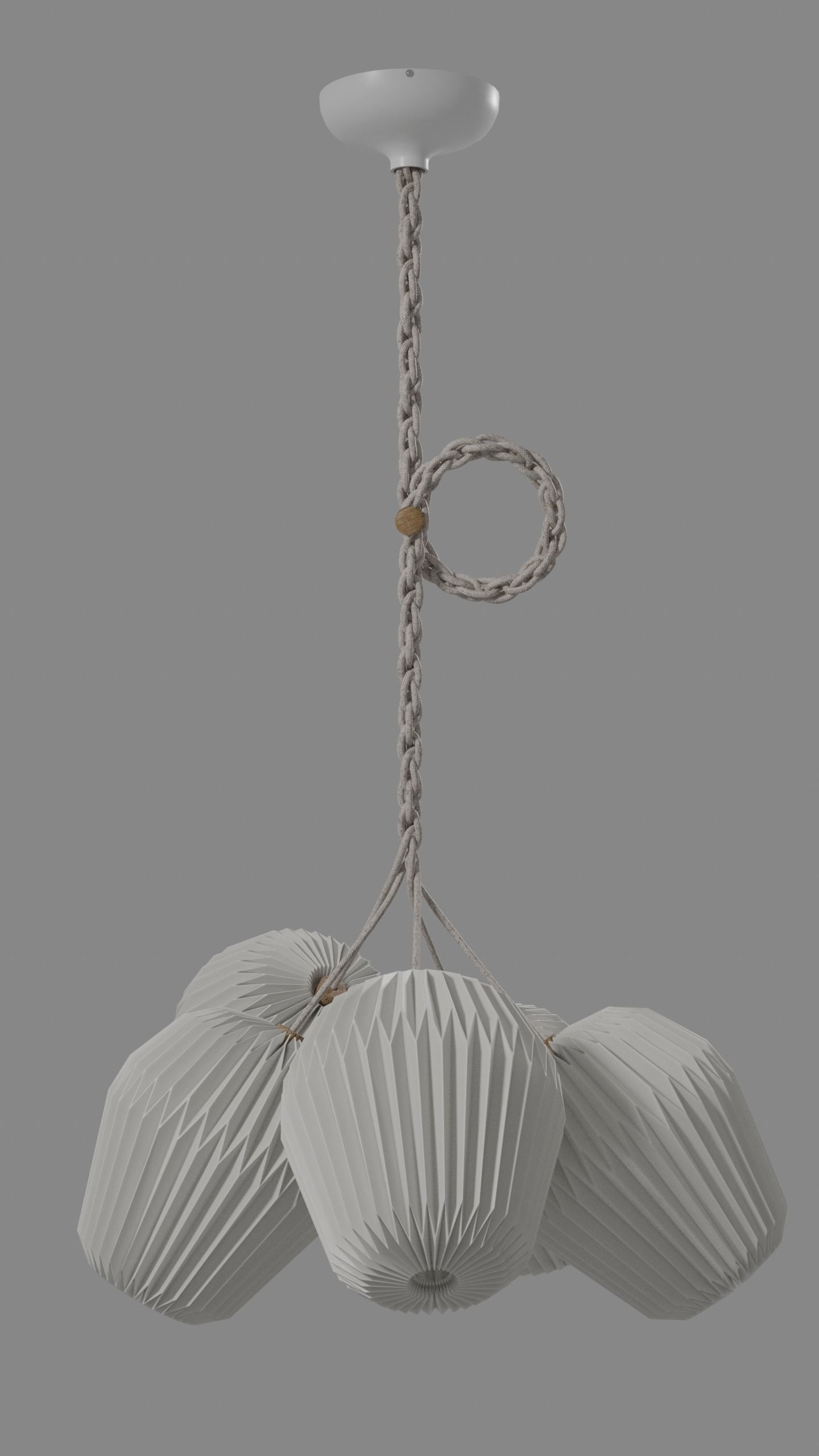 Pendant lamps set 3D Model Collection_6