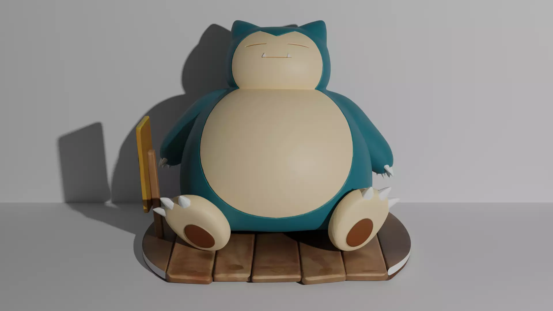 Snorlax pokemon 3D print model 3D print model_0