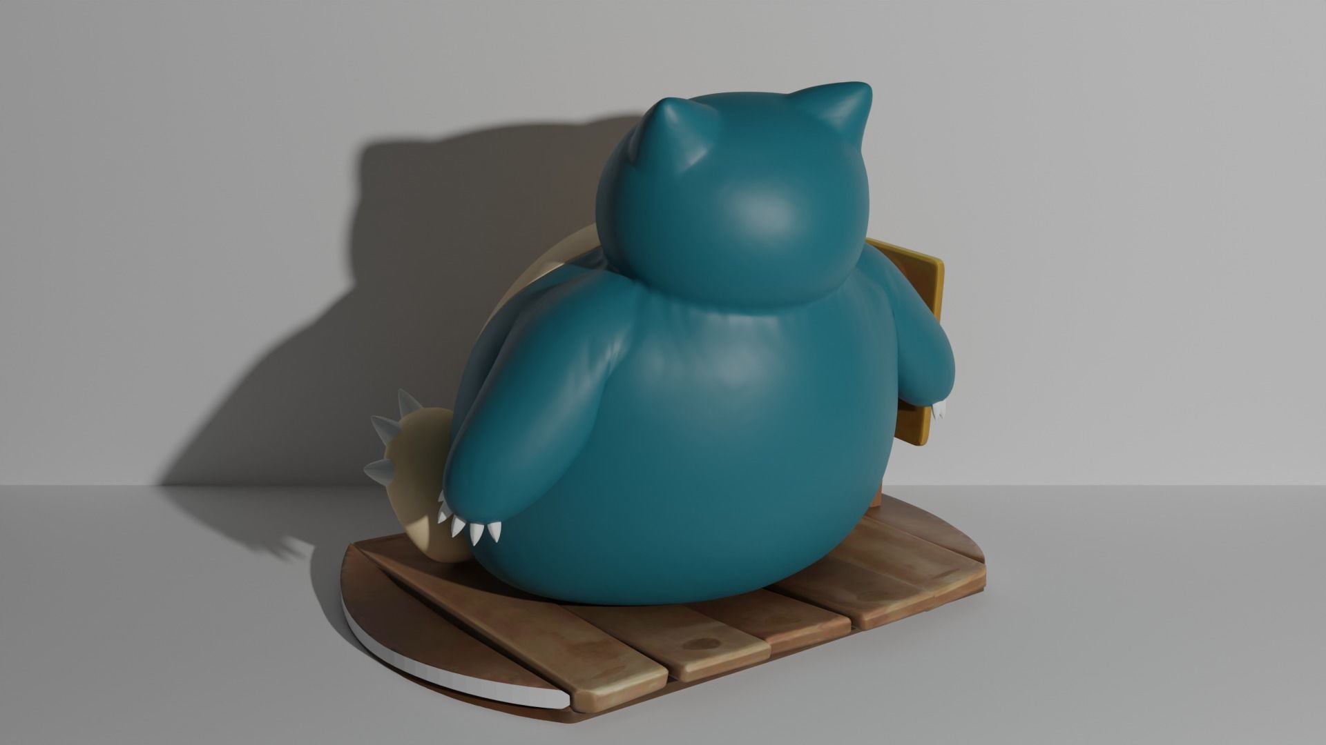 Snorlax pokemon 3D print model 3D print model_2
