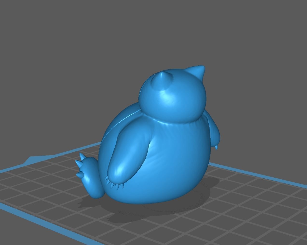 Munchlax and Snorlax pokemon 3D print model 3D print model_27