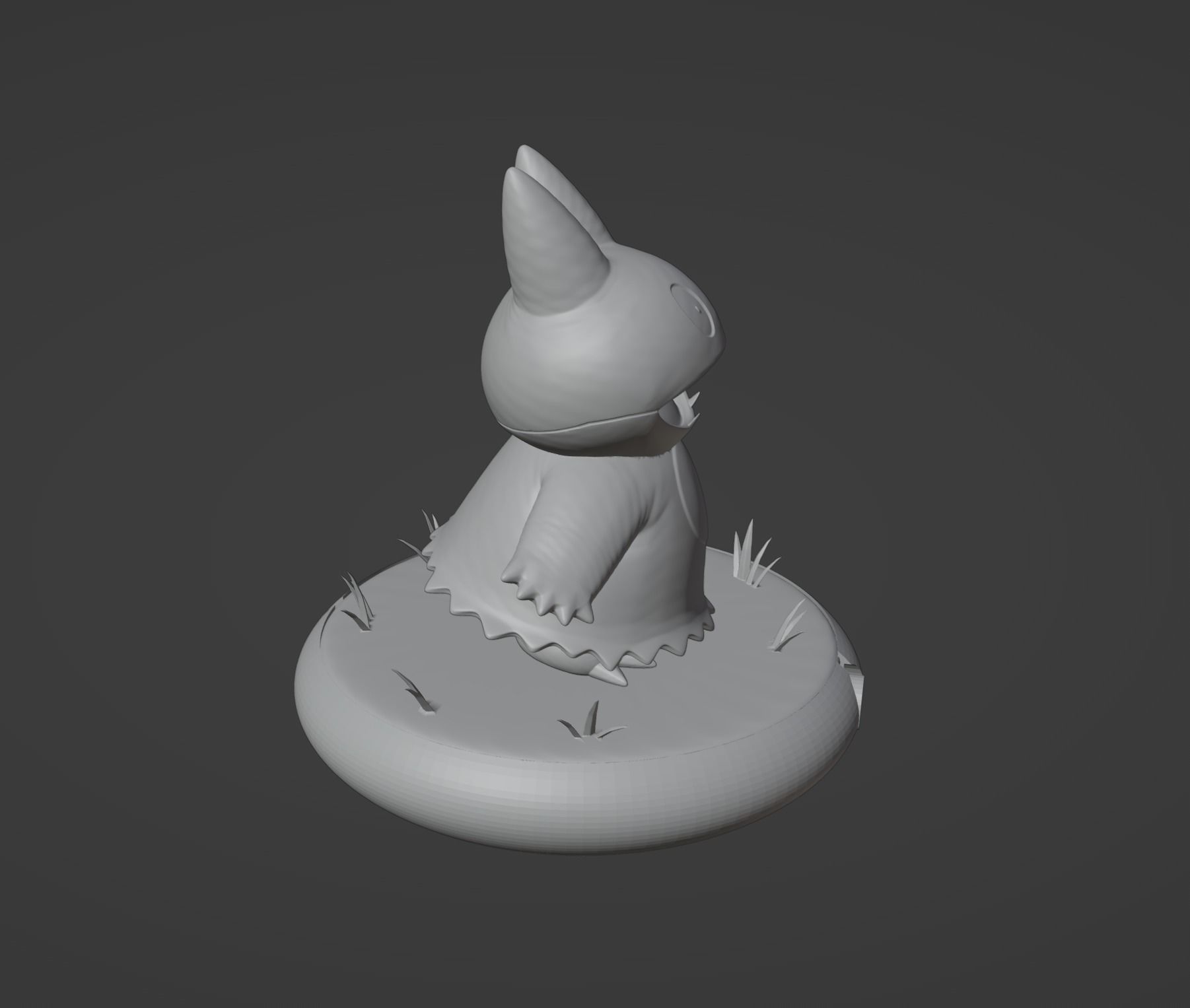 Munchlax and Snorlax pokemon 3D print model 3D print model_15