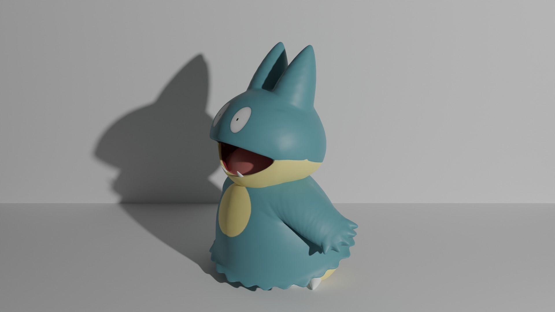 Munchlax and Snorlax pokemon 3D print model 3D print model_2