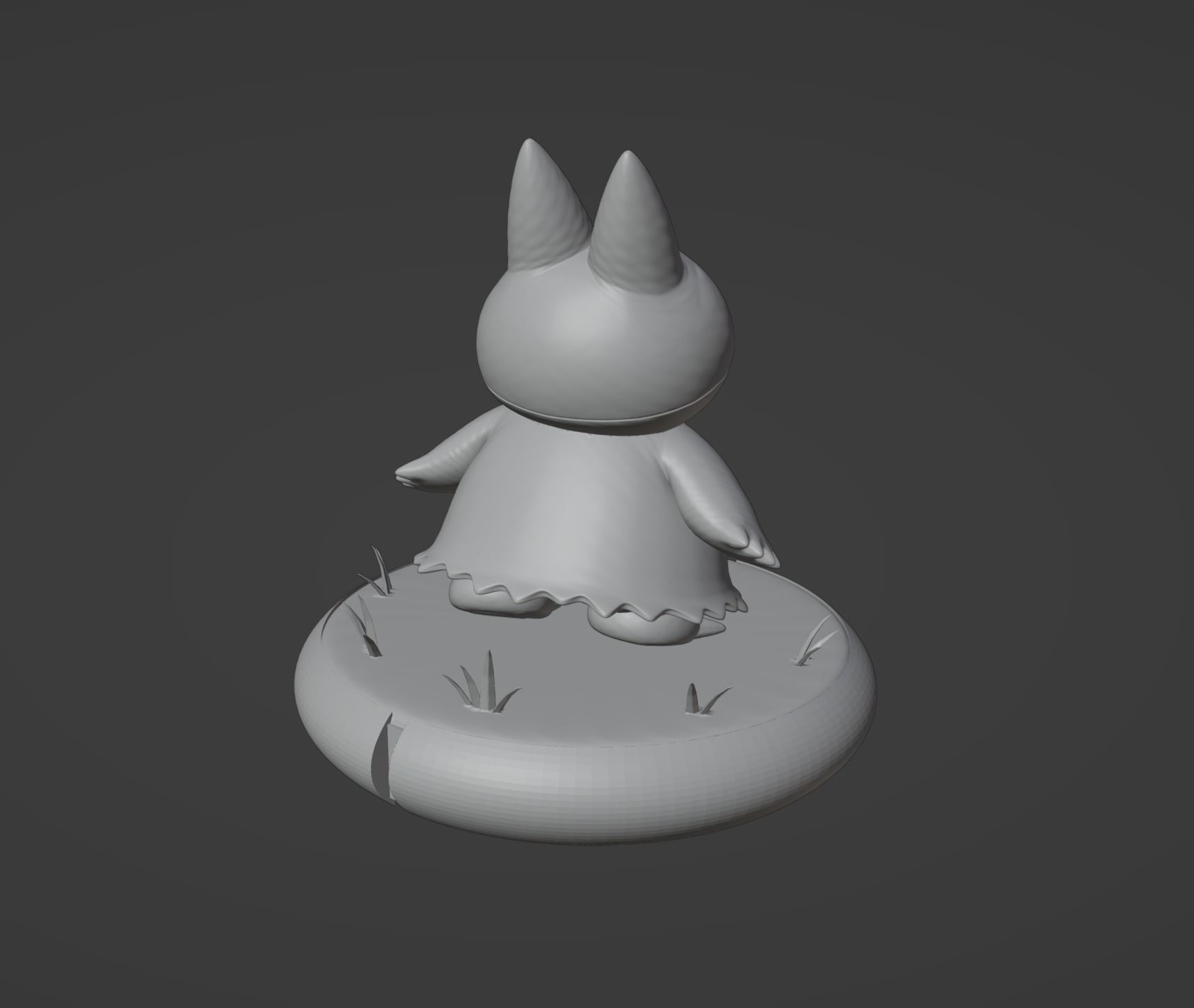 Munchlax and Snorlax pokemon 3D print model 3D print model_16
