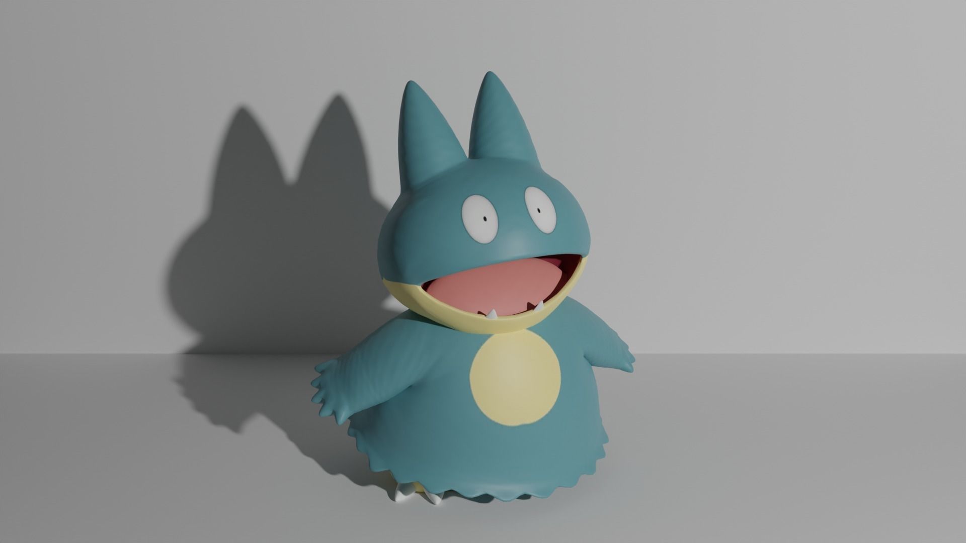 Munchlax and Snorlax pokemon 3D print model 3D print model_1