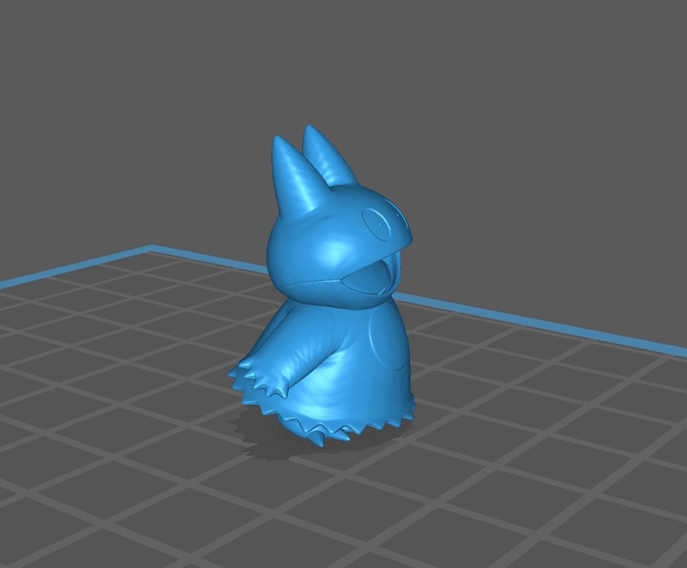 Munchlax and Snorlax pokemon 3D print model 3D print model_12