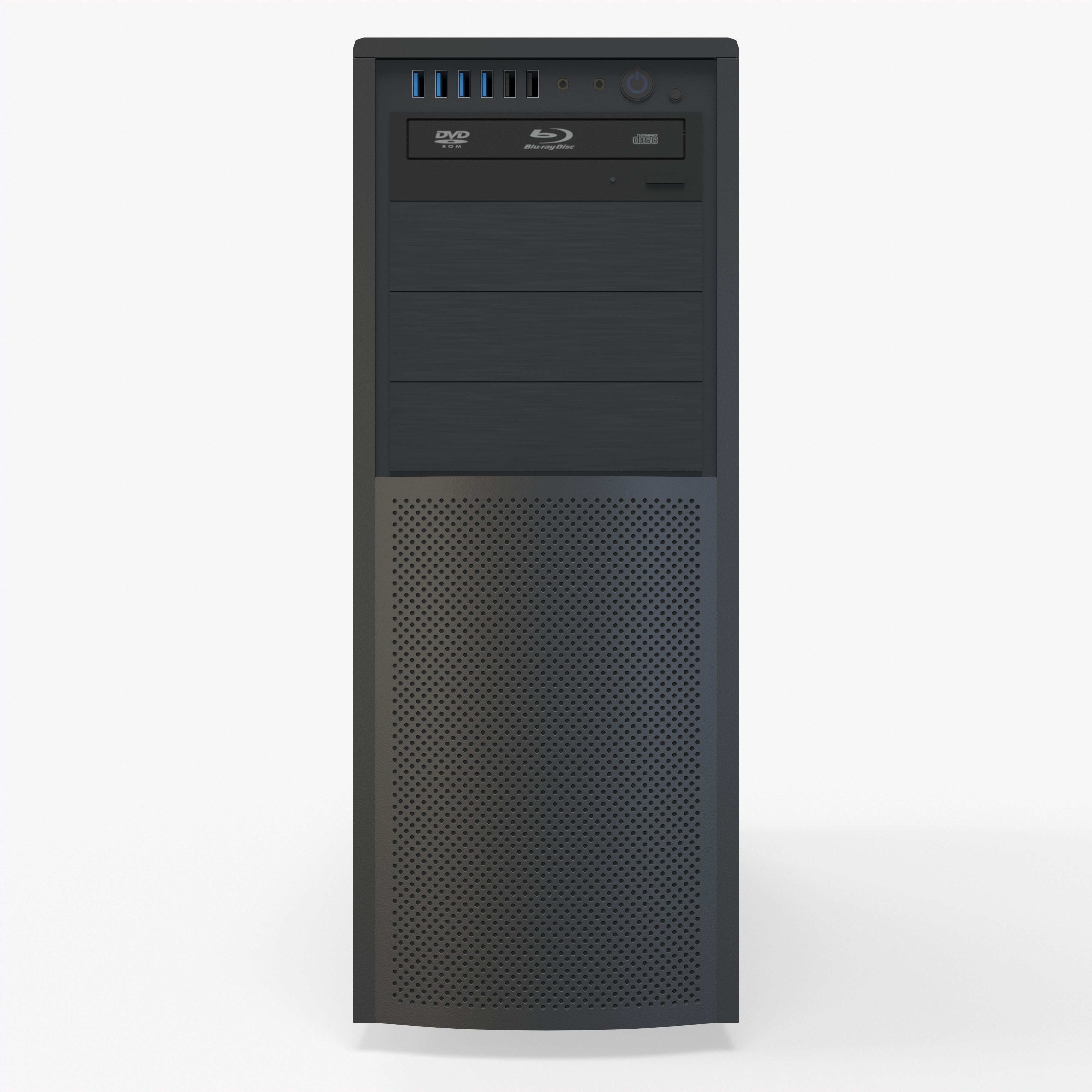 RoschVault Workstation R3 PBR game ready Low-poly 3D model_5