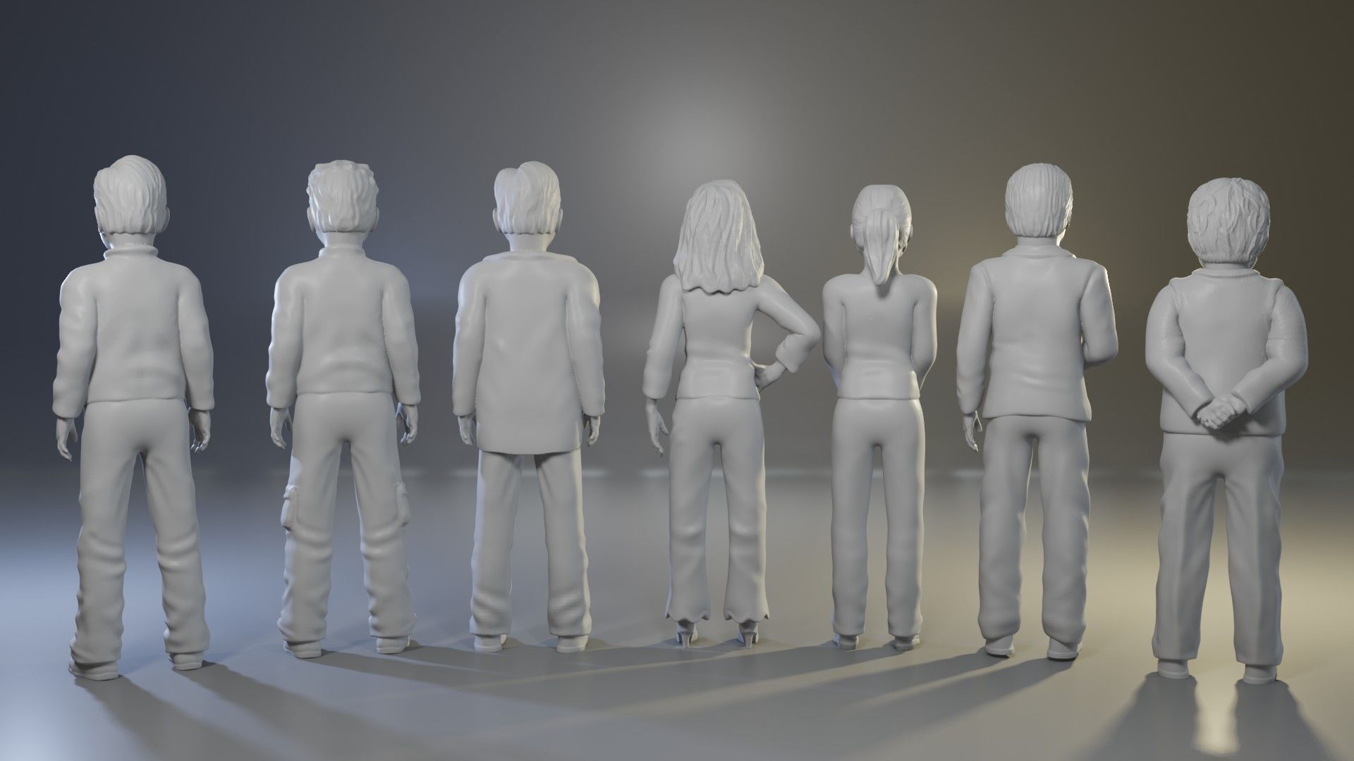 Team America full set 3D print model_4