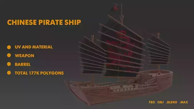 Chiniese Pirate Ship