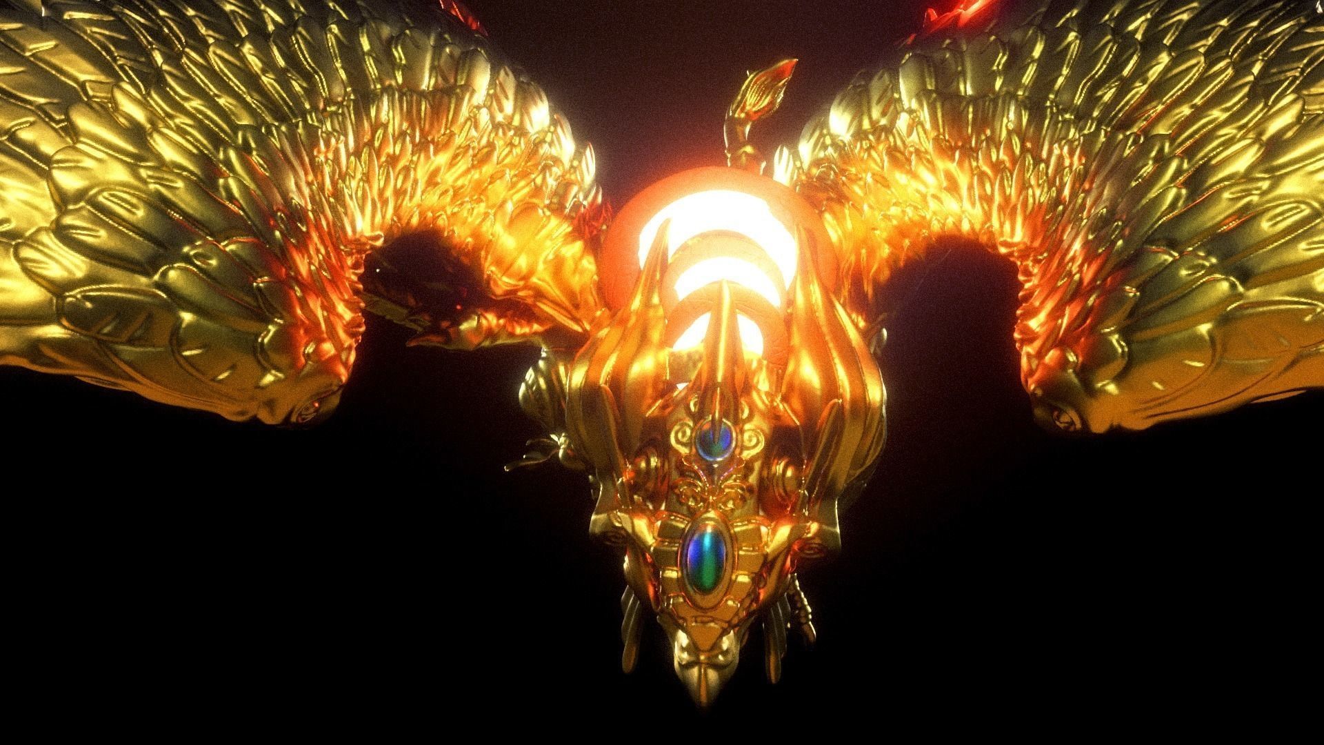 The Winged Dragon of Ra yugioh 3D print model_5