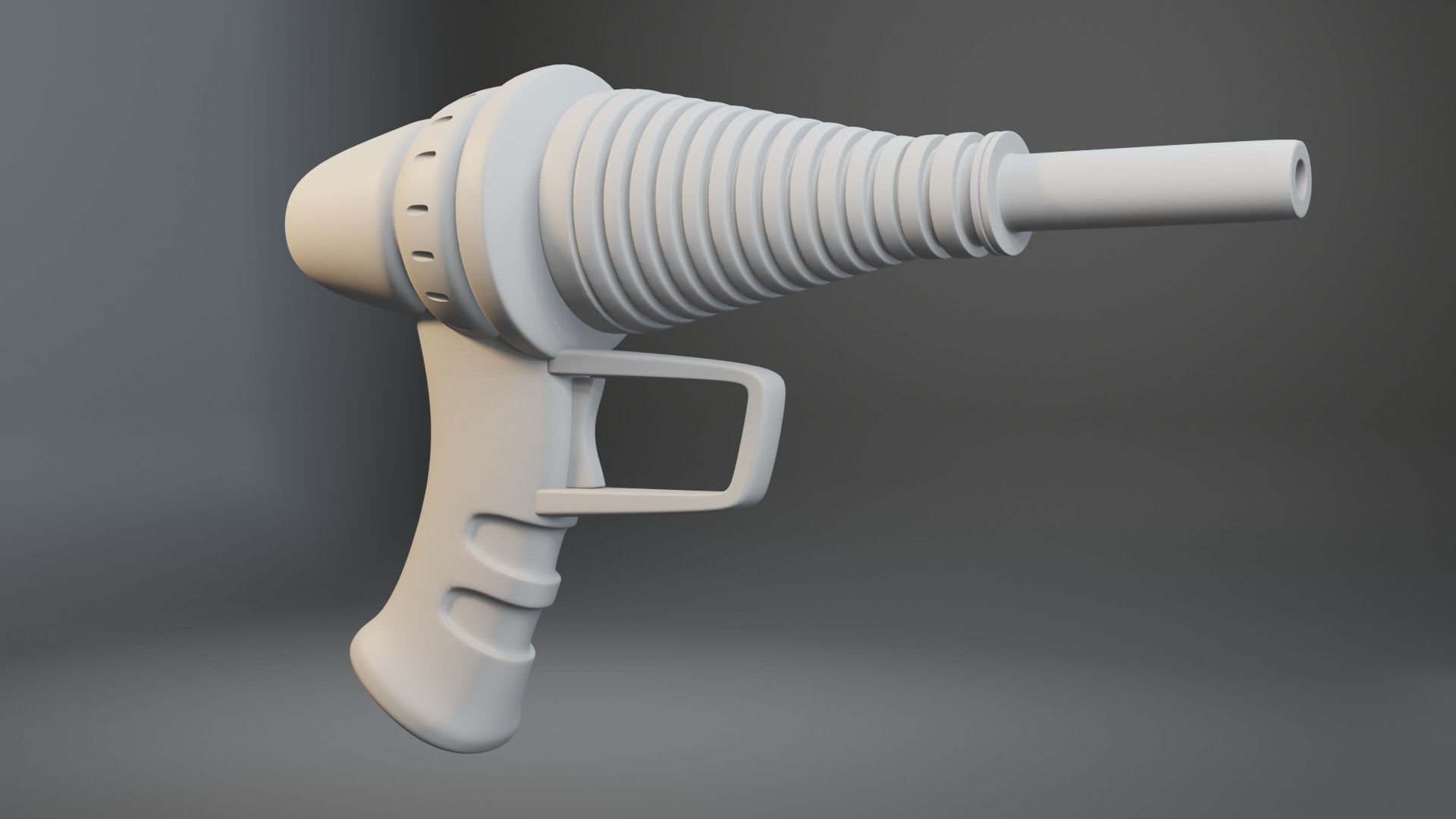 Thunderbirds Blaster 3D model 3D printable | CGTrader