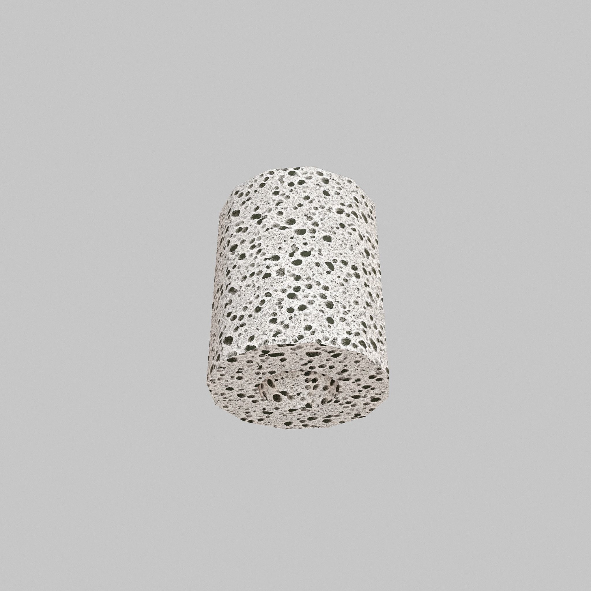 Biotube speckled candle holder 3D model_9