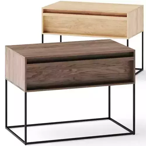 BLU DOT Rule Nightstand Bedside Table