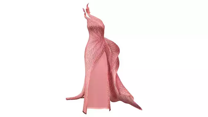 Floor Length Couture Dress