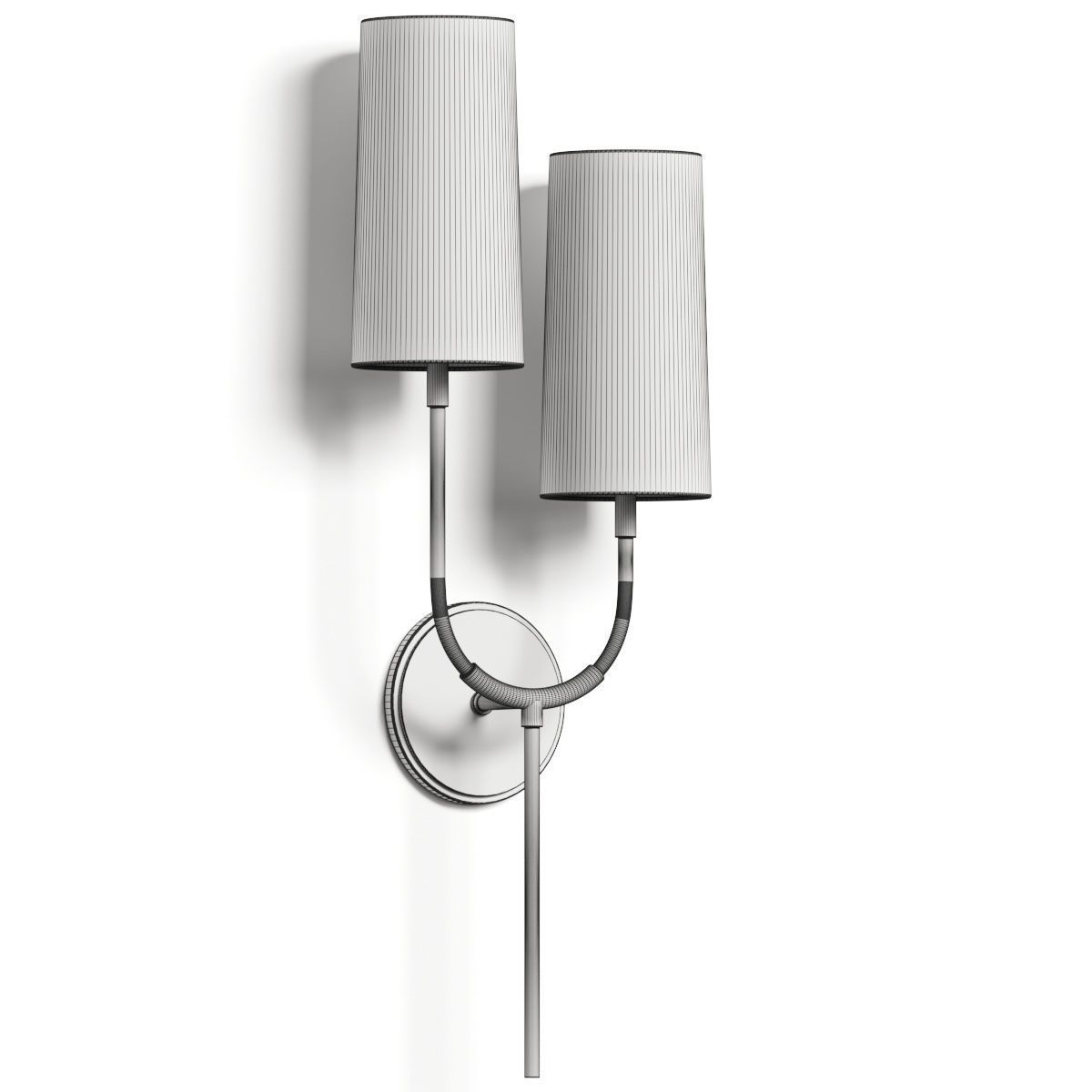 Lulu and Georgia Sassa Sconce Wall lamp 3D model_2