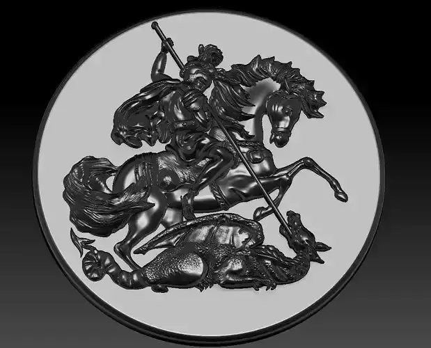  Saint George  Pendant