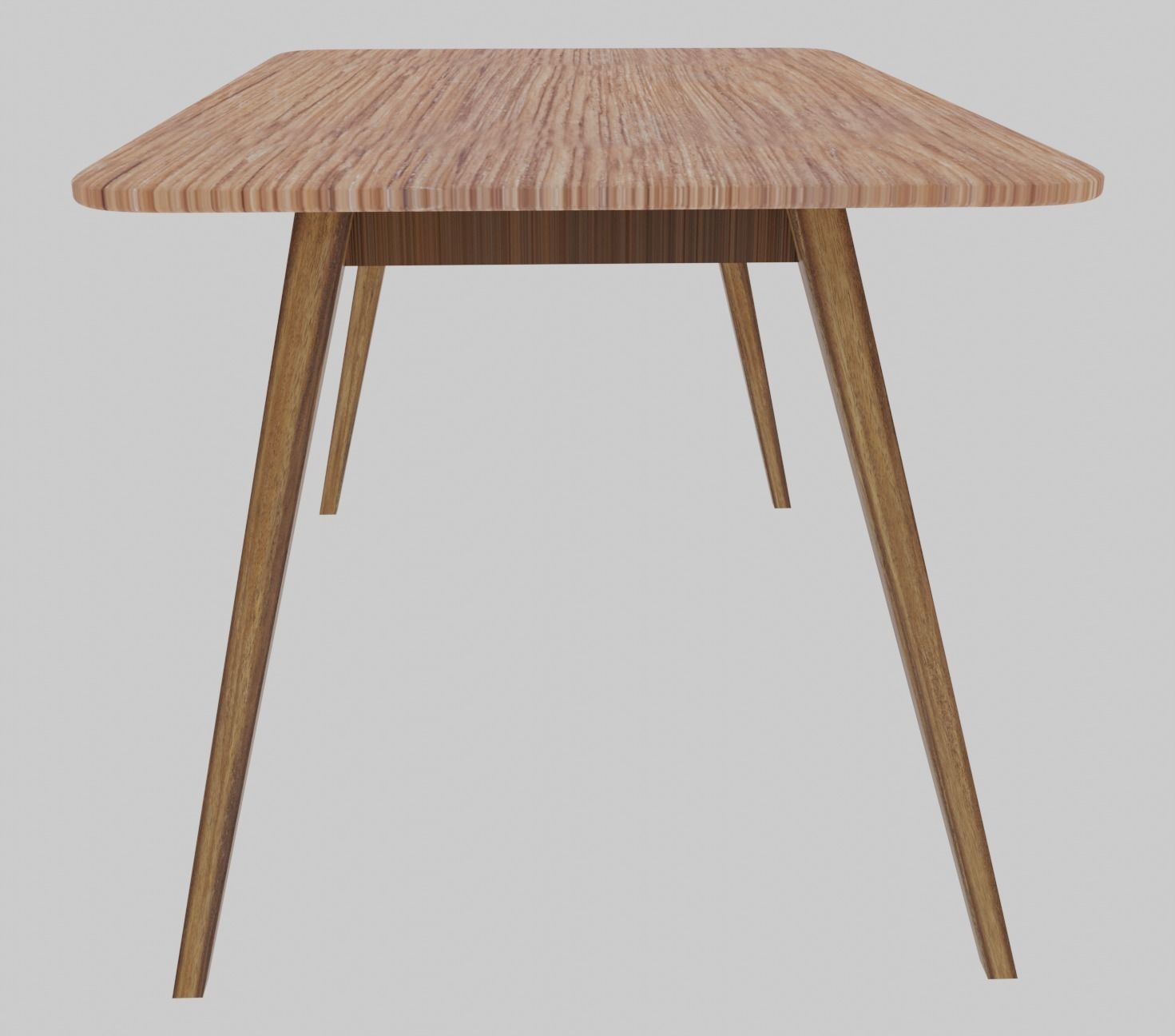 Table side - person Free 3D model_1