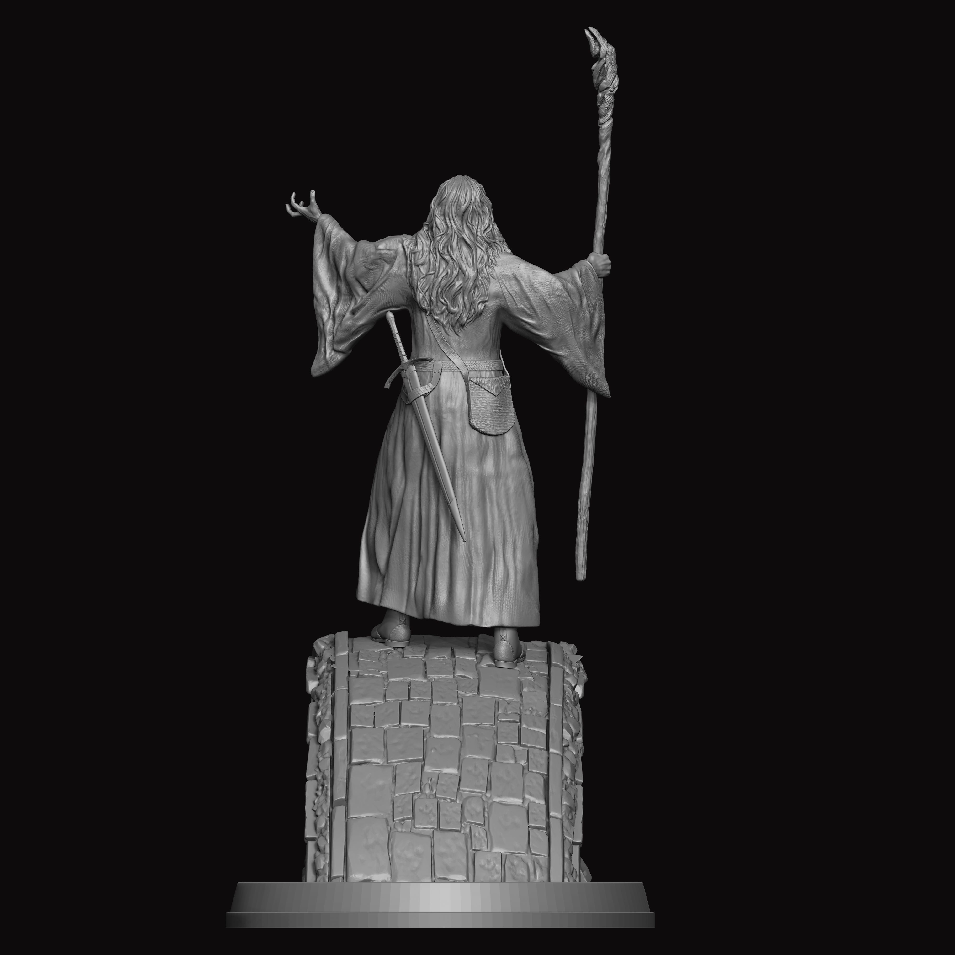 Gandalf The Grey 3D print model_9