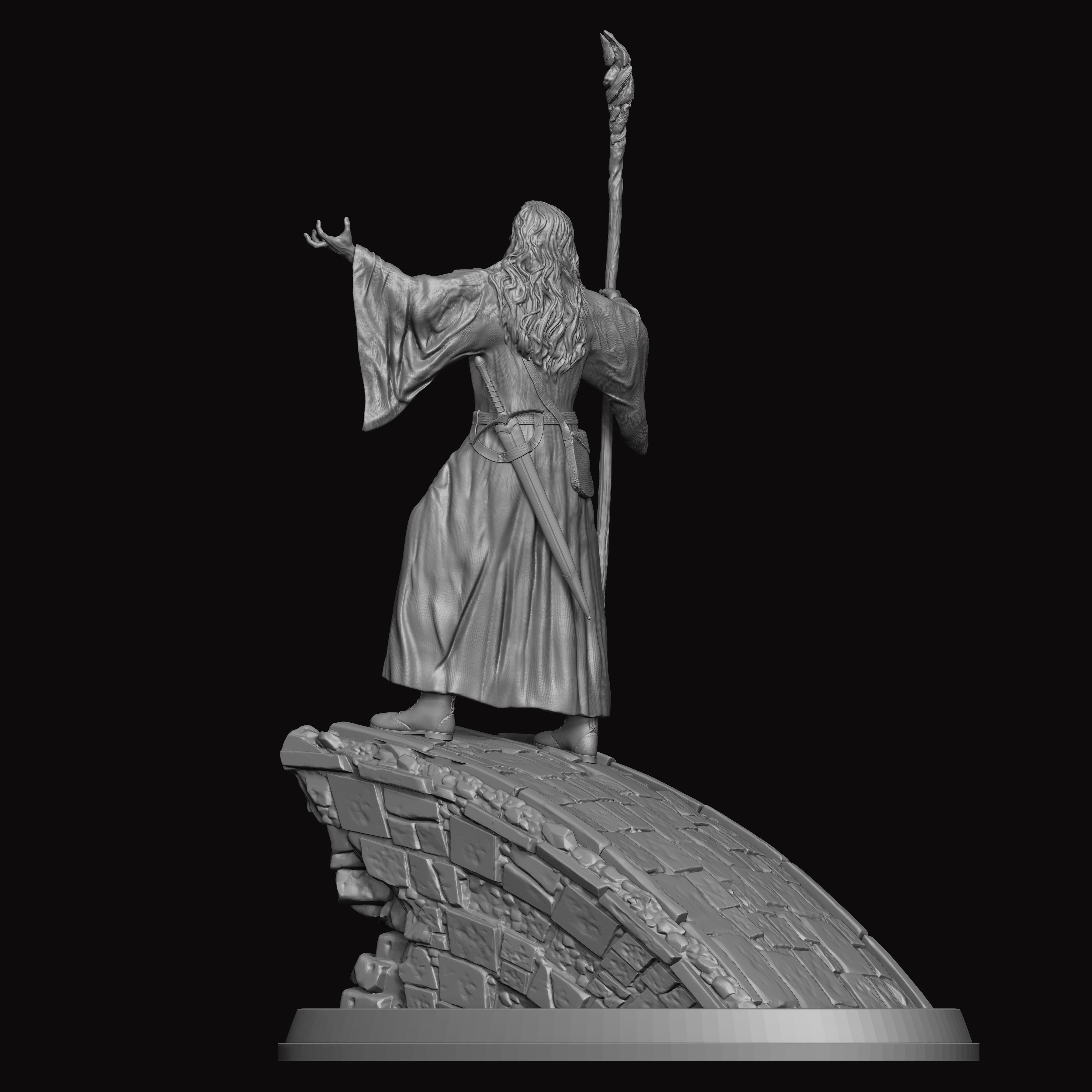Gandalf The Grey 3D print model_10